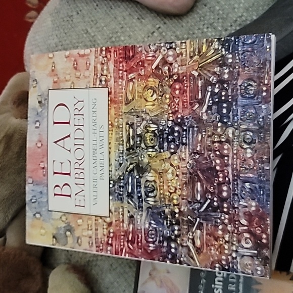Office Bead Embroidery Book By Valerie Campbell Harding And Pamela